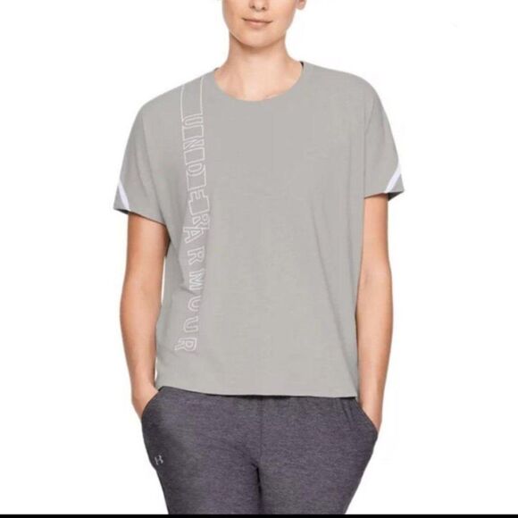 Under Armour Women's Lighter Longer Loose Fit Athleisure Athletic Gym Tee Sh… - Picture 1 of 8